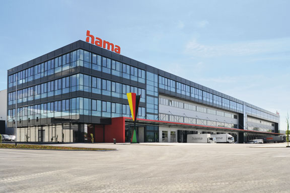 Hama Logistikzentrum, Wareneingangsgebäude
